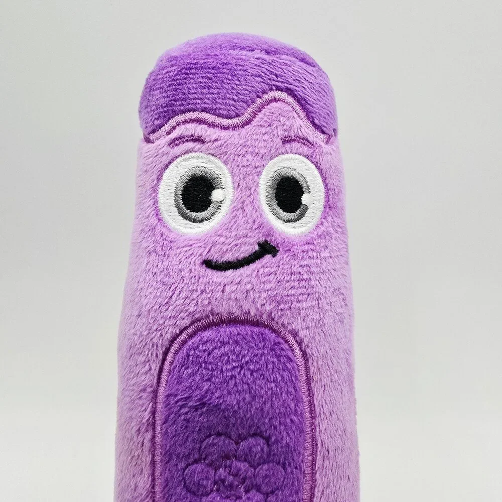 BabyFirst TV Color Crew Plush Purple Talking Crayon Baby First